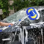 Auto Waschen Mop Kit mit Lange Griff Mikrofaser Auto Reinigung Pinsel Kit Teleskop Auto Waschen Pinsel Mop Kit Kratzfrei 4
