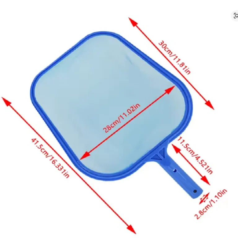Schwimmbad Blatt Rechen Mesh Skimmer Net Pole Schwimmbad Spa Reinigung Skimmer Reinigungswerkzeug 2