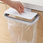 Tragbare Kunststoff Müll Hängen Tasche Küche Müll Lagerung Rack Tasche Haken Scheuer Pad Trockenen Regal Halter Küche Organzier