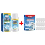 Toilettenschüssel, leistungsstarker Reiniger, Toilette zum schnellen Entfernen von Urinflecken, leistungsstarke Desodorierung, anhaltender Duft, Schüsselreiniger, Tabletten 4