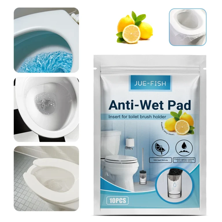 Toilettenbürsten-Pads für 7 Tage Hygiene im Badezimmer, Einweg-Wasserabsorbierende Schwämme, Hygienische Toilettenbürsten-Pads für das Badezimmer 2