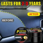 Auto Kunststoff Restaurator Auto Innen Panel Erneuerung Wachs Beschichtung Leder Kunststoff Gummi Polnischen Reparatur Auto Reconditioning Creme Pflege 2