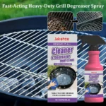 BBQ-Grillreiniger-Entfetter-Spray, Hochleistungs-Reiniger für hartnäckige Fett- und Rauchflecken, für Outdoor-Grill, Ofen und Küche. 2
