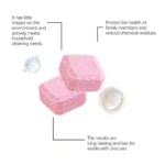 Toilettenreinigungs-Brausetabletten, schnell auflösende, leistungsstarke Entkalkung und Geruchsentfernung, Reinigungsmittel, unverzichtbar für den Heimgebrauch 3