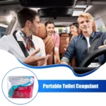 30 Stück Rapid Poo Urin-Pulver, tragbares Toiletten-Gel, Urinverfestiger, Gellierflüssigkeit, Geruchsneutralisierer für Camping im Freien 6
