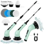 Elektrische Reinigungsbürste, multifunktional, für Haushalt, Küche, Badezimmer, Lazy Handheld, kabellos, leistungsstarke Reinigung, magisches Werkzeug 6