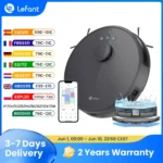 LEFANT M1 Roboterstaubsauger mit mehrstöckiger Kartierung, 4000 Pa, 4000 mAh Akku, LDS-Navigation, APP/Alexa, Smart Home Appliance