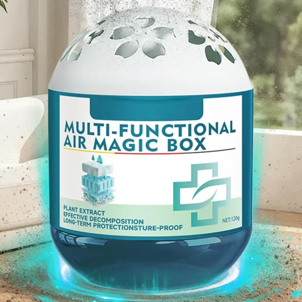 Luftreiniger 120g für Schlafzimmer, Pflanzenextrakt, Gesundheitspflege, automatischer Luftreiniger, Magic Box für Zuhause, Wohnzimmer, Küche, neues Auto