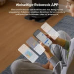 Roborock QV 35A Saug- und Wischroboter, 8000 Pa Saugleistung, Upgrade vom Qrevo S, All-in-One-Dock, Anti-Tangle-Bürste, automatische Wischfunktion 8