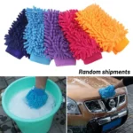 Auto Waschen Handschuhe Chenille Korallen Fleece Handschuhe Waschen Wischer Auto Reinigung Handtuch Auto Staub Waschmaschine Mitt Auto Reinigung Zubehör 3