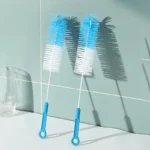 Langstieliger Tassenbürste, Küchen-Glasflaschen-Reinigungsbürste, Milchflaschen- und Teetassen-Schrubber, Reinigungswerkzeug ohne Strombedarf 6