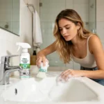 Badezimmerreiniger 120ml Mehrzweck-Reinigungsspray für Küche, Duschen, Badewannen, Waschbecken, Fenster, Glas und Fliesen 3
