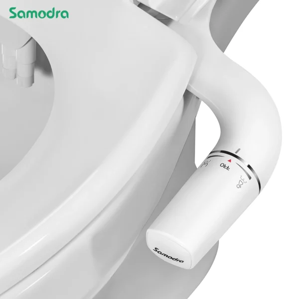 SAMODRA Rechts/Links Hand Toitet Bidet Sprayer Nicht Elektrische Dual Düse Bidet Wc-sitz Hygienische Dusche Für Badezimmer zubehör