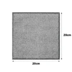 10/20Pcs Reinigung Produkte Geschirrtuch Silber Draht Reinigung Küche Tuch Verdickt Mikrofaser Waschen Handtuch Eingebaute Schwamm Ball Lappen 6