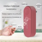 Multifunktionaler Ultraschall-Luftreiniger für den Haushalt, kleiner Ultraschall-Toiletten-Desodorierer