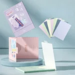 100 teile/satz Tragbare Gesichts Öl Löschpapier Matte Gesicht Tücher Öl Kontrolle Gesicht Reinigung Öl absorbieren Make-Up Werkzeuge Zubehör 4