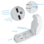 Home Indoor Wand montage automatisch einstellbare Lufter frischer Duft Aerosol Spray Spender 3