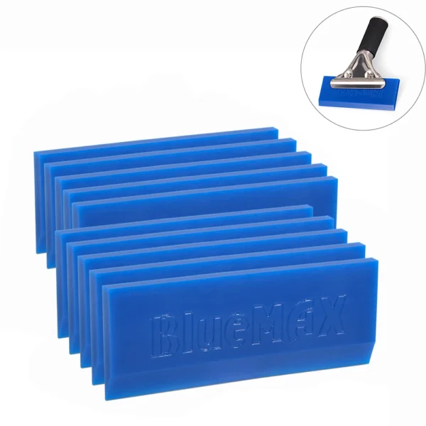 FOSHIO BLUEMAX Gummi Streifen Klinge Griff Rakel Auto Eis Schaber Reinigung Werkzeug Schnee Schaufel Glas Wasser Wischer Fenster Tönung Wrap