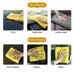 SEAMETAL High-end-Mikrofaser Handtuch Auto Waschen Handtuch Detaillierung Reinigungstuch Auto Waschen Trocknen Handtuch Auto Saugfähigen Reinigungsprodukte 6