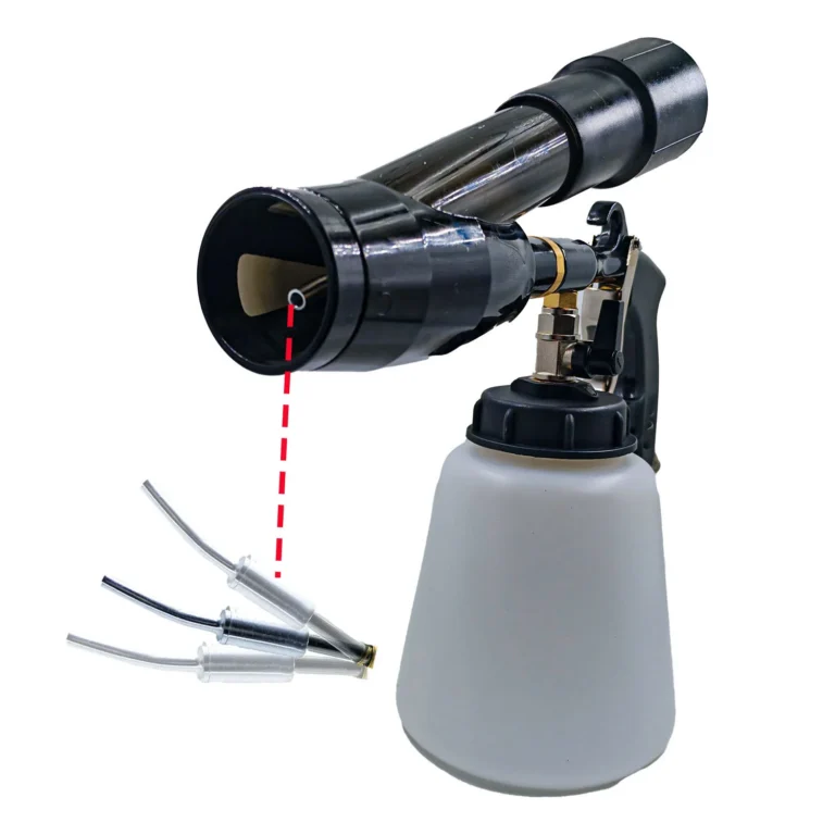Tornado Luftregler Lagerrohr Langlebiger schwarzer Tornador Gun Combo Vakuumadapter 2IN1 (1 ganze Pistole) 2