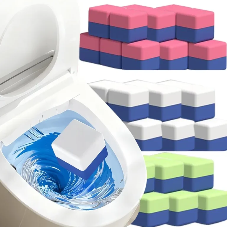 Toiletten-Reinigungstabletten Mini Magic Cube WC-Reiniger Geruchsentferner Urinflecken Gelber Schmutz Reinigungsblöcke