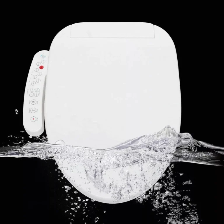 Elektrischer Bidet-Toilettensitz, intelligente automatische Desodorierung, längliche, beheizte Selbstreinigung für Badezimmer 2
