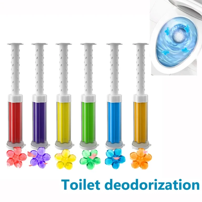 5 teile/satz Blume Aromatische Wc Reiniger Gel Deodorant Lufterfrischer Nadel Waschmittel Badezimmer Closes Deodorant WC Reinigung 2