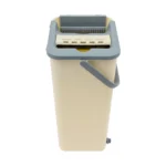 Doppeltank-Reinigungswischmopp-Set mit langem Stiel für Schlafzimmer, Büro, Balkon, Trocken-/Nasswischen, Decken- und Fensterreinigung 6