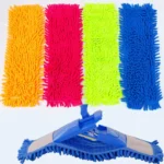 3pc Bad Zubehör Ersatz Mikrofaser Mopp Waschbar Kopf Pads Fit Flache Spray Mops Küche Haushalt Reinigung Werkzeug Tuch 2