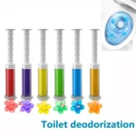 5 Stück/Set Blumen-Aromatischer Toilettenreiniger Gel Deodorant Lufterfrischer Nadel-Reinigungsmittel Badezimmer WC-Deodorant WC-Reinigung 2