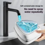 1pc doppelseitige Wasser Lagerung Glas Scheibenwischer Housekeeping Doppel-schicht Glas Scheibenwischer Haushalt Hochhaus Magnetische Glas Scheibenwischer 4