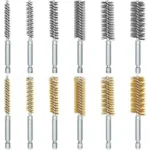Neue 8–19 mm Drahtrohr-Maschinen-Reinigungsbürste, Rostreiniger, Waschen, Polieren für die Maschinenbau-Verarbeitungsindustrie 6