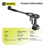 3500W 200Bar Bürstenlosen Elektrischen Hochdruckreiniger Effiziente Auto Garten Reinigung Spritzpistole Werkzeug Für Makita 18V Batterie pin 2