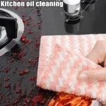 Mikrofaser-Reinigungstücher Samt-Verstärkte Spültücher Hochabsorbierende Scheuertücher für Küche und Haushalt Waschbare Geschirrtücher 3