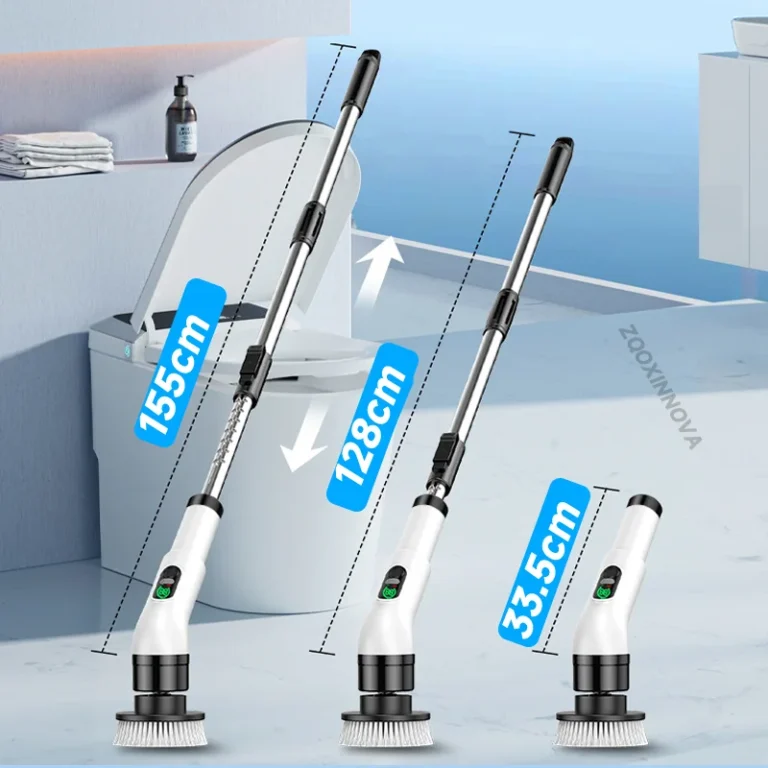 Kabellose Elektrische Reinigungsbürste für den Haushalt Küchengadgets Haarbürsten Badezimmerbesen Toilettenmopps Multifunktionaler Rotationsreiniger 2