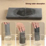 1/5 Stück Verdicktes Magisches Reinigungstuch Ohne Wasserflecken Glasreinigungstuch Wiederverwendbares Fensterreinigungstuch Küchentuch 5