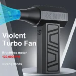 Turbo Fan 130000 RPM Auto Jet Fan 5 Outlet Düsen Tragbare Blasen Schnee Reinigung Gebläse Werkzeug Elektrische Air Duster Typ-C Aufladen 2