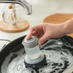 1pc Tragbare Küche Seife Abgabe Geschirr Werkzeug Pinsel Einfach Verwenden Wäscher Waschen Sauber Werkzeug Küche Reinigung Werkzeug 5