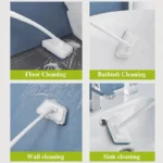 Bad Wand Pinsel Multifunktionale Lange Griff Abnehmbare Schwamm Pinsel Fliesen Boden Badewanne Pinsel Haushalts Reinigung Werkzeuge 4