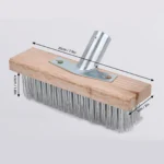 Robuste raue Bodenbürste aus Edelstahldraht, Deck-Peeling-Reinigungswerkzeug, 20 cm, robuste Bodenbürste, Bodenschrubberbürste 3