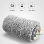Mopp Magic Floor Squeeze Squeeze Mop mit Eimer, flacher Eimer, rotierender Mopp zum Waschen von Boden, Haus, Hausreinigung, Reiniger, einfach 2020 neu 5