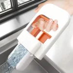 2/8 Stück Selbstauswringende Desktop-Mopps Handlicher Schwamm-Mopp für Zuhause Bad Küche Faltbarer Tischreiniger Mini-Reinigungswerkzeuge 3