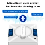 Fensterputzroboter Liectroux YW509, 4-Wege-Wasserspray, Reinigungsroboter für Zuhause, Glasboden, Wandfliesen, Roboterstaubsauger für Wi 2