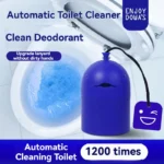 Automatischer Toilettenreiniger mit tragbarem Design, Wal-Design, langsame Reinigung, 1 Flasche, 150 g Gel 4