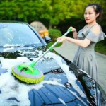Auto Reinigung Werkzeuge Auto Detaillierung Reinigung Pinsel Einstellbare Super Saugfähigen Teleskop Lange Griff Reinigung Mopp Auto Zubehör 2