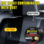 Auto Kunststoff Restaurator Auto Innen Panel Erneuerung Wachs Beschichtung Leder Kunststoff Gummi Polnischen Reparatur Auto Reconditioning Creme Pflege 3
