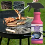 Hochleistungs-Grill-Entfetter-Spray, schnell wirkender Entferner von Küchenölflecken, 120 ml, leistungsstarker Schaumreiniger für Ofen, Dunstabzugshaube, Herd, Grill I1K3 6