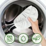 6 Stück flache Ersatz-Reinigungstuchpads für Mopps, waschbare und wiederverwendbare Slouchy-Mopp-Pads, Bodenreinigungsmopp-Nachfüllungen, für trockene und nasse Anwendung 6