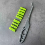 Glaskleber, Winkelschaber, Dichtstoffverteiler, Fenster, Keramik, Fliesen, Reparaturwerkzeug, Applikator-Set für Küche, Badezimmer, Waschbecken, Dusche 2