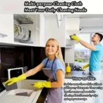 Magic Glass Reinigungstuch – verdicktes, streifenfreies Handtuch, wiederverwendbarer doppelseitiger Radiergummi für Küchenfenster, kein Wasserzeichen, Heimwerkzeug 3